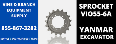 PREMIUM YANMAR SPROCKET VIO55-6A / VIO45-6A / VIO45-6B / VIO50-6A/B