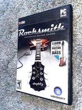 Rocksmith PC DVD-ROM GAME ONLY NO CORD OR STICKERS Learn Guitar and Bass