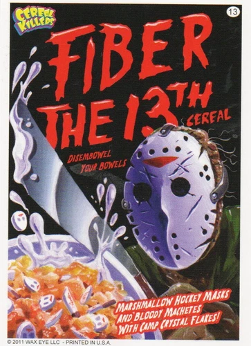 Cereal Killers  Fun  & Wacky Packages   Individual Trading Cards