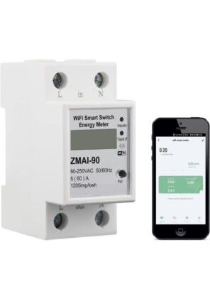 WiFi Smart Energy Monitor Switch Meter Alexa Home Remote Control Tester READ