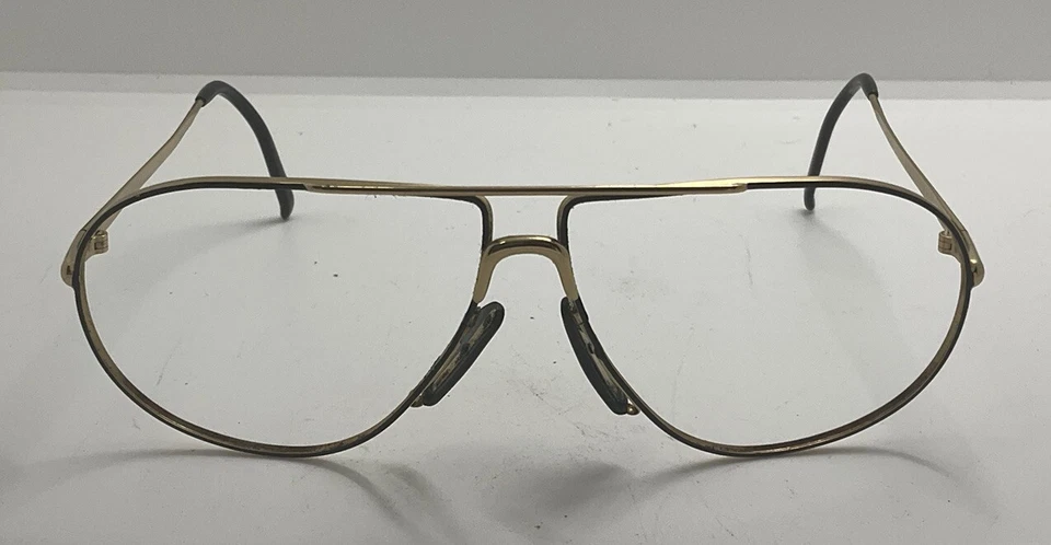 Gafas de sol vintage Movado By Carrera hechas en Austria 5861 marcos dorados 62-11-130 Foto 2 de 4