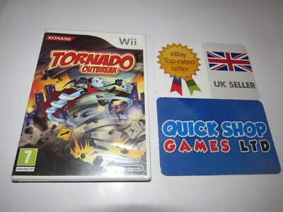 Tornado Outbreak Nintendo WII UK Pal Version