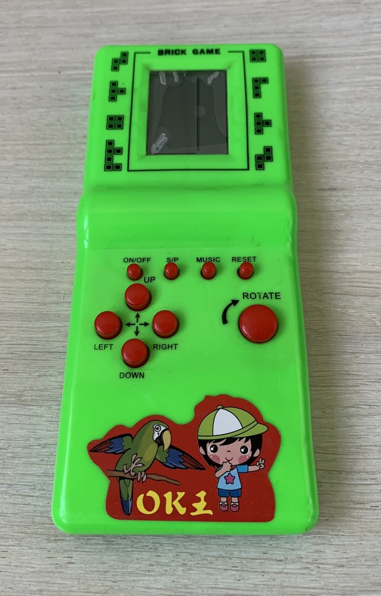 Brick Game Super Handheld Electronic Game Retro 9999 In 1 - Tested 