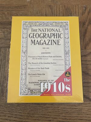 National Geographic The 1910s PC Software
