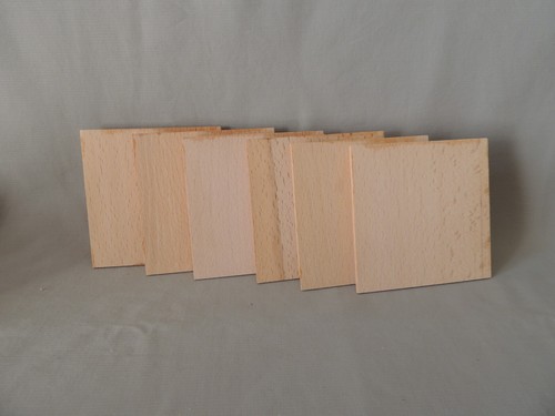 6 Greek wooden coasters Parthenon hand made in a case - Picture 11 of 13