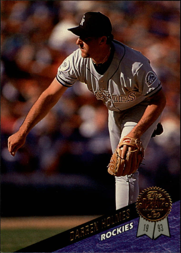1993 Leaf #383 Darren Holmes - NM