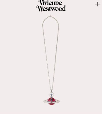 Vivienne Westwood Giant Orb Limited Edition Pink Silver Fashion