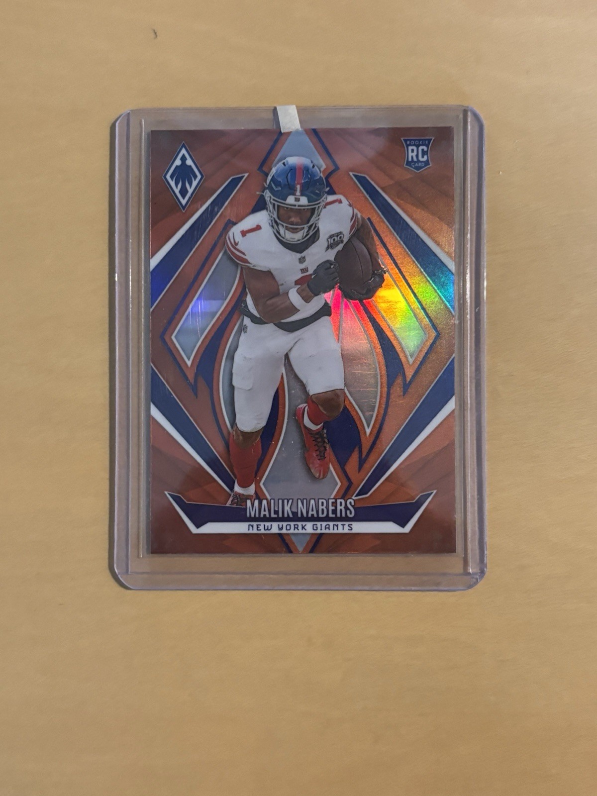 2024 Panini Phoenix - Rookies Malik Nabers Orange Parallel #221 (RC)