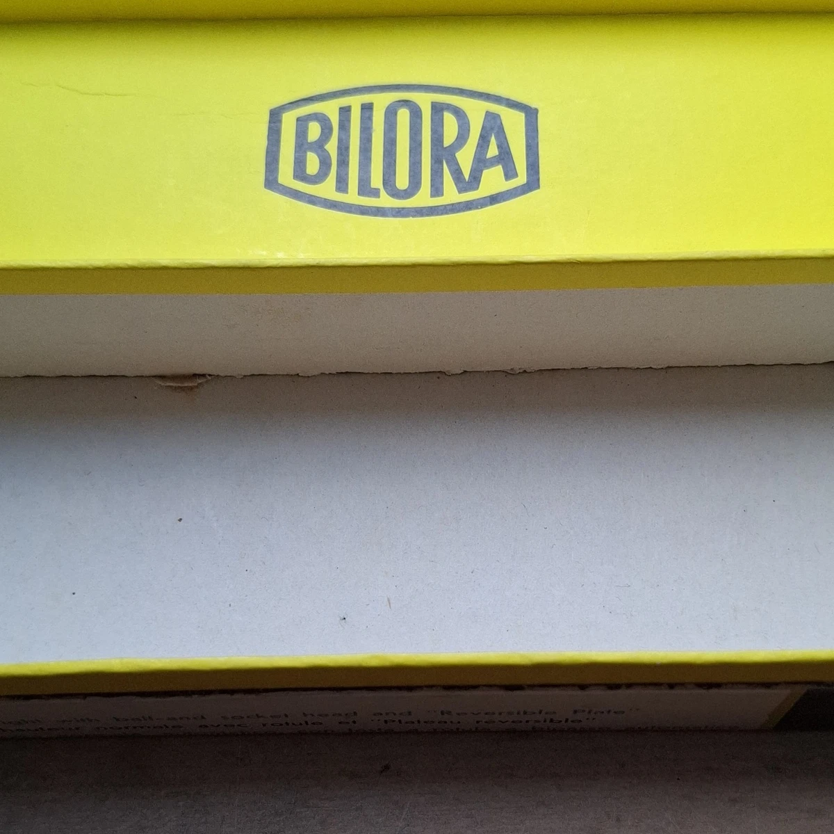 Leerkarton BILORA BILORET Kamera-Stativ 2017 Biloclip, Made in Western Germany