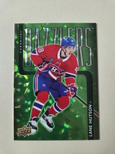 2025-26 25-26 Upper Deck Series 1 Dazzlers Green Lane Hutson CANADIENS