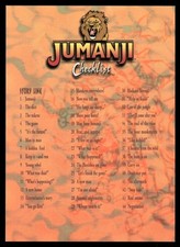 Jumanji 1995 Skybox Movie Checklist Card #90 (NM)
