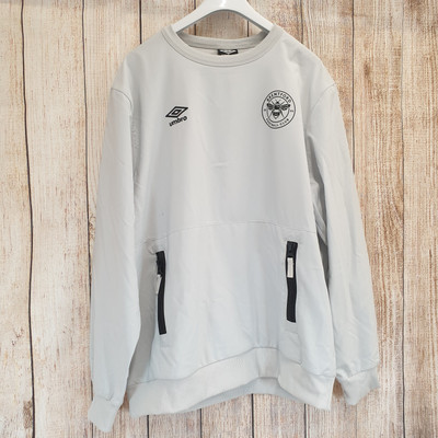 Brentford FC Umbro Training Football Soccer Sweatshirt Jersey Top