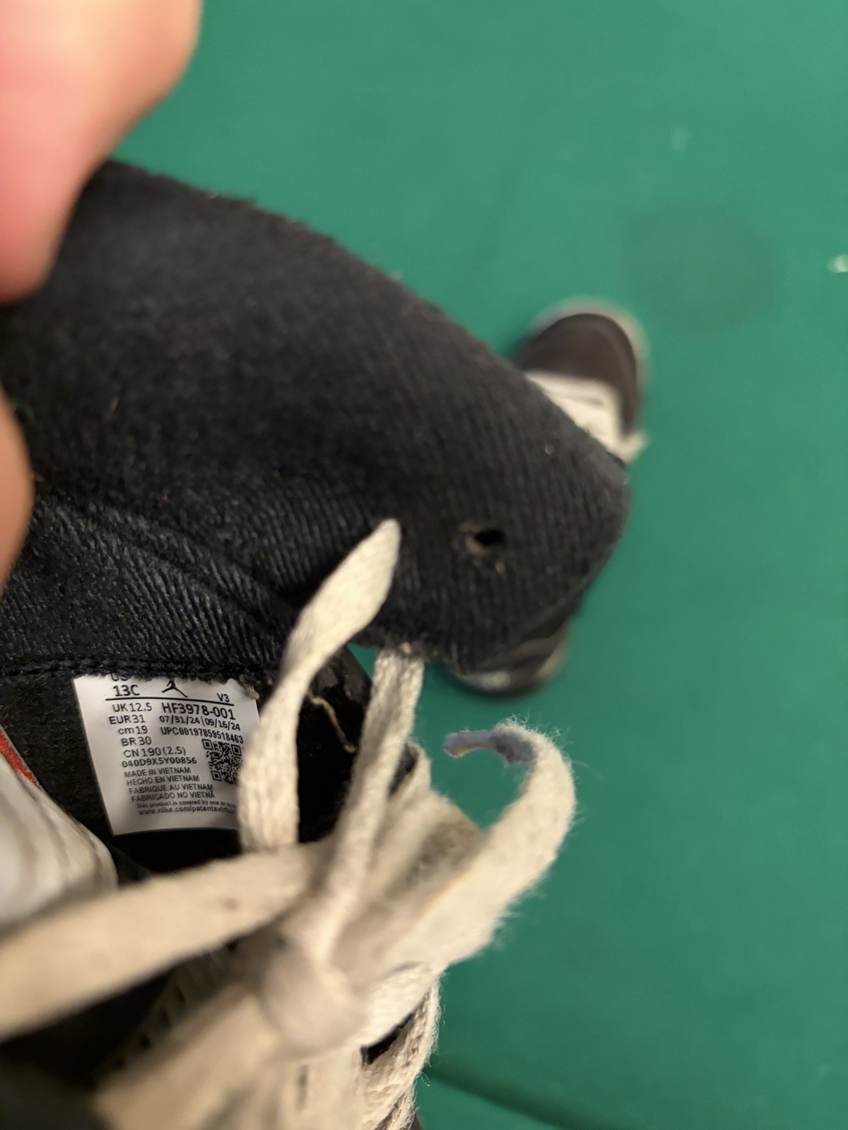 Jordan 5 Retro OG Black Metallic Reimagined Preschool PS Size 13C HF3978-001 thumbnail 12