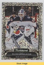 2023-24 Upper Deck Parkhurst Patterned Foil Elvis Merzlikins #88 READ o1h