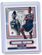 2025 Panini Donruss WNBA JEWELL LOYD #9 Franchise Features Press Proof ACES