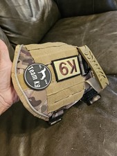 For M L XL Military Tactical Camo Dog Harness Vest K9 Working Service Dog