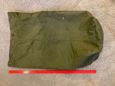 Vintage Military Duffle Bag Heavy Duty US Issue Duffel Seabag USGI Canvas ARMY