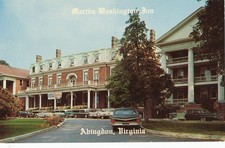 VI Abingdon  Martha Washington Inn -  chrome Postcard