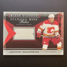 2021-22 UD - Black Diamond - Diamond Mine Relics Johnny Gaudreau DMR-JG