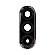 Glass Camera Lenses Bezel Bracket Samsung Galaxy A36 White Premium Replacement