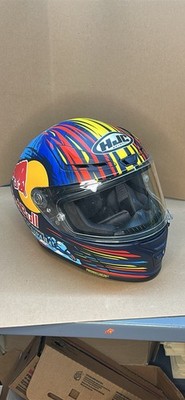 HJC RPHA 1N Jerez Red Bull Full Face Street Helmet Size Small