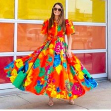 Christopher John Rogers Target Floral Shirt Dress