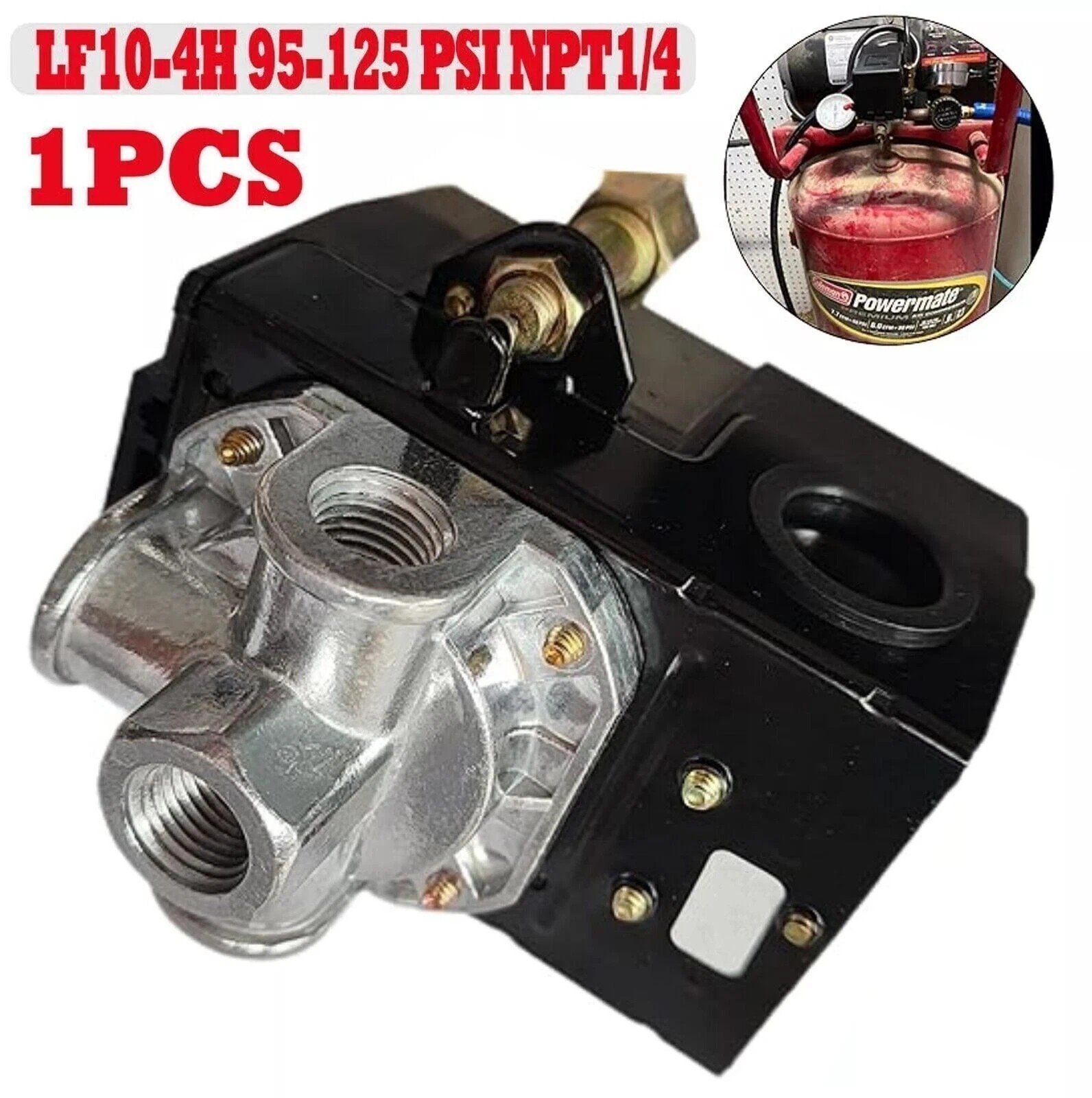 Pressure Switch Control 1/4" Npt .