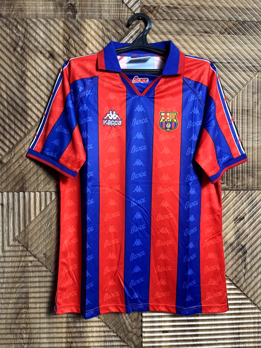 barcelona xl kappa 1997 98 1998 naranja - Comprar Camisetas de Fútbol en - 115383871