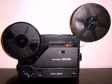 BELL  HOWELL 10MS Dual 8mm MOVIE PROJECTOR  SERVICED 