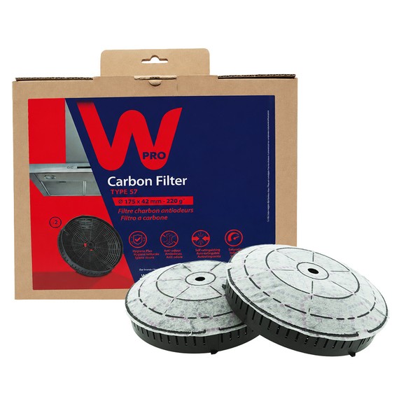 Bauknecht Aktivkohlefilter 484000008824 / AMC072 (2St.)-image