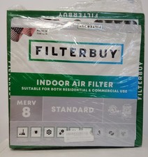12x12x1 Air Filter 6 Pack, Durable MERV 8 Pleated Home HVAC AC Furnace Filters