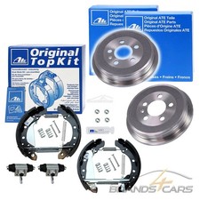 ATE BREMSTROMMEL+BREMSBACKENSATZ+BREMSZYLINDER HINTEN FÜR AUDI A2 8Z 1.4 00-05