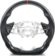 Kuroshio Hydro Dip Carbon Fiber Steering Wheel For Ford Ranger Raptor 2024-2026 Kuroshio Hydro Dip Carbon Fiber Steering Wheel For Ford Ranger Raptor 2024-2026