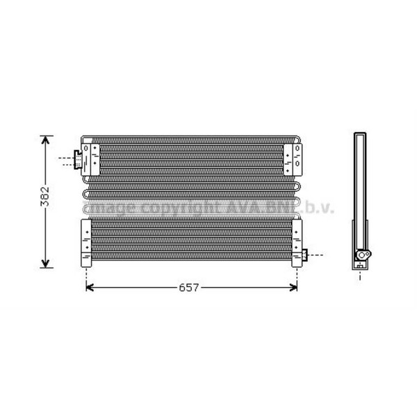 AVA Quality Cooling Kondensator Klimaanlage KlimaküHler ( VL5017 )-image