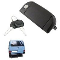 Newparts Rechte Hintere TüRgriff AußEn Schwarz FüR Transporter T4 701827561A