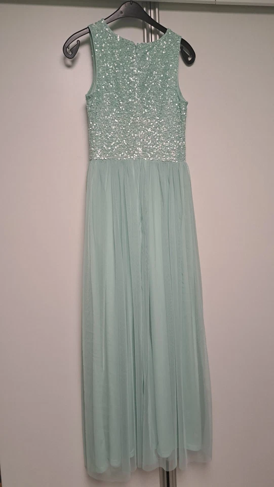 Ballkleid, Abendkleid, Partykleid,  Gr. 34/36, mintgrün - Bild 2 von 2