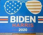 BIDEN HARRIS 2020 TWO-SIDED YARD SIGN-A PIECE OF HISTORY — photo 2