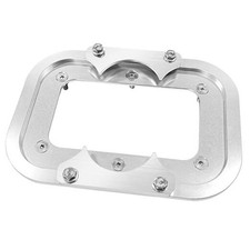 Universal Aluminum Battery Pallet Kit, Trunk Battery Hold Down Bracket Use For