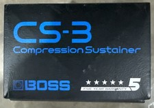Boss CS-3 Compression Sustainer Guitar Effects Pedal - Brand New