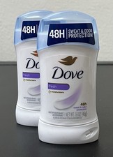 2 Pack Dove Fresh 48 Hr Protection 1.6 Oz