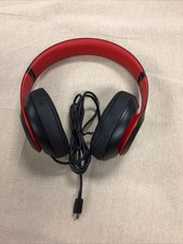 Beats Studio 3 Wired Over Ear Headphones Black/Red -Open/No Box