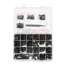 1145Pcs Set Screw Head Hex Socket Grub Cup Point Screws Assortment Kit 25 Sizes