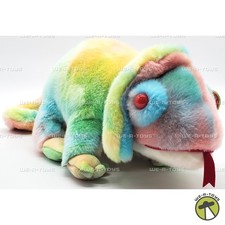 Ty Beanie Buddies Rainbow Tie Dye Chameleon Plush 2000