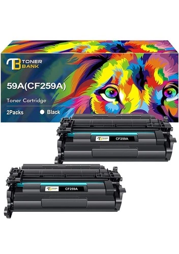 2x Toner für HP CF259A 59A LaserJet Pro MFP M428fdw M428fdn M428dw M404dw M404dn