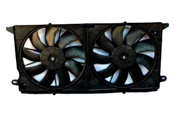 For Oldsmobile Aurora 2001-2003 TYC Dual Radiator & Condenser Fan Assembly Foto 2 de 4