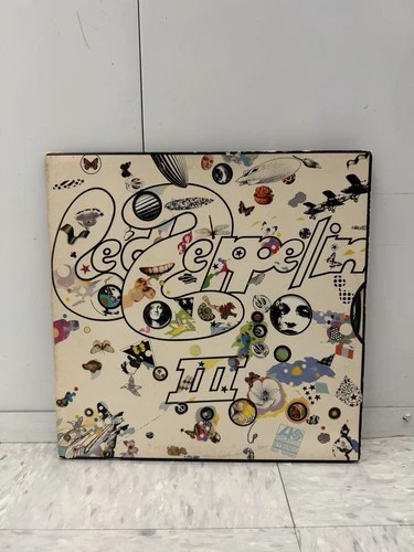 Led Zeppelin III 1970 Vinyl LP Record Classic Rock Atlantic Recording 12”