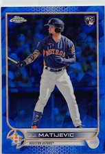 2022 Topps Chrome Update Sapphire Edition #US297 J.J. Matijevic