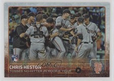2015 Topps Update Checklist Rainbow Foil Chris Heston #US321 0t2