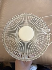 Small Clip On 6” Electric Fan From Homebase Model FTW15–D1￼