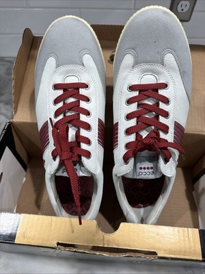 ECCO Hydromax Street 13 / 47Dark Red  Spikeless Golf Sneaker Shoes